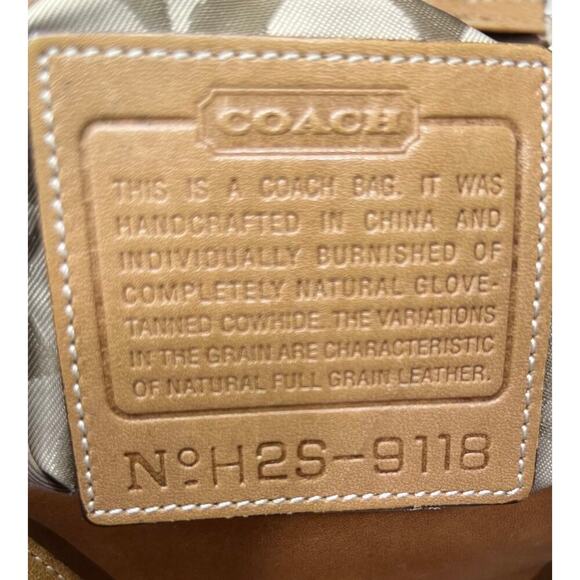 Vintage Coach 9188 Retro Small Duffle Sac Bag - Picture 10 of 11